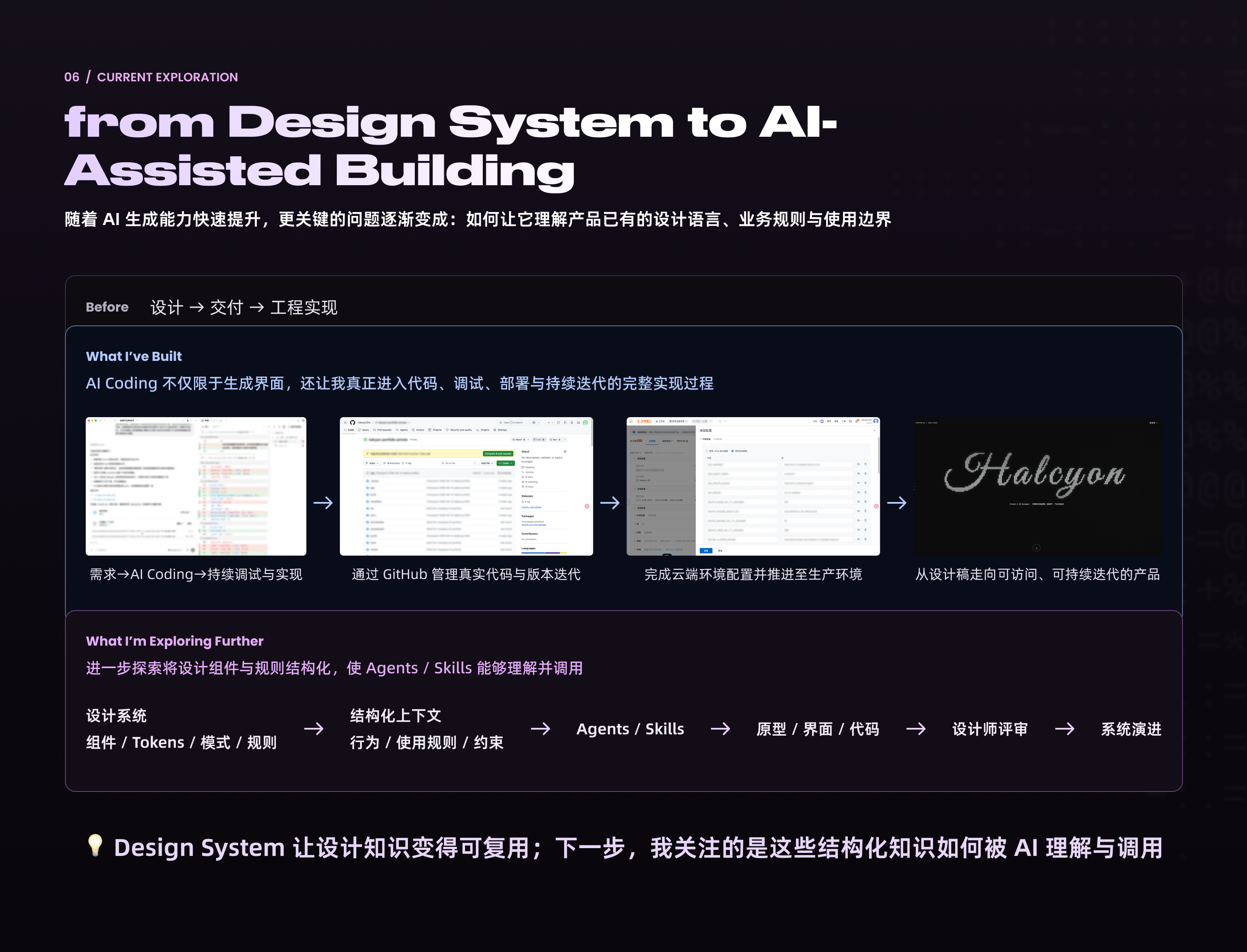 Design Engineering Exploration 设计成果